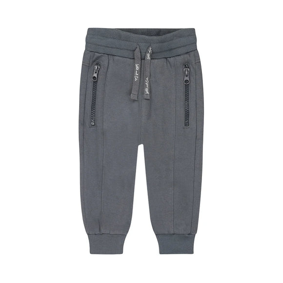 Navy Zip Pocket Sweatpants > Dirkje