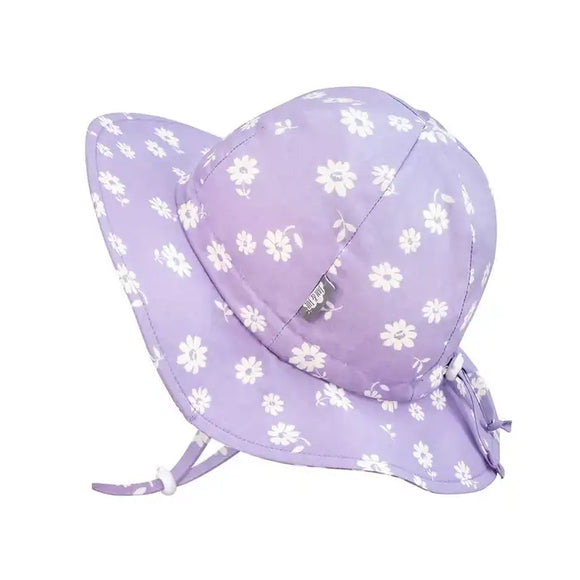 Purple Daisy Cotton Floppy Hat > Jan & Jul – Kids Clothing Cottage Purple Daisy Cotton Floppy Hat > Jan & Jul – Kids Clothing Cottage