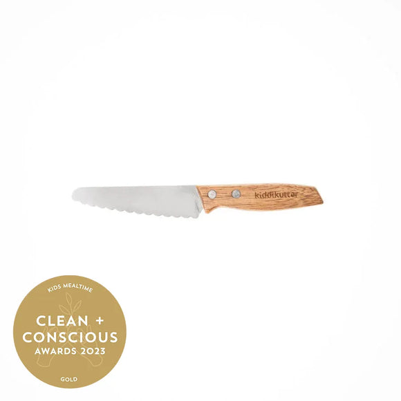 Kid's Safe Wooden Handled Knife > Kiddicutter