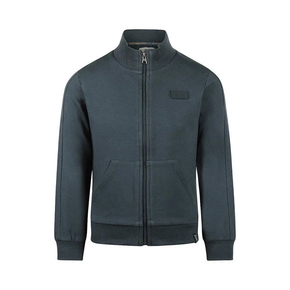 Steel Blue Zip Cardigan > Koko Noko