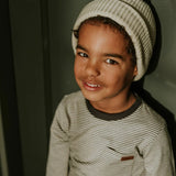 Striped Pocket T-shirt > Koko Noko (Asphalt)