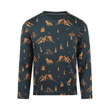 Steel Blue L/S Wild Night T-shirt > Koko Noko