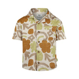 Bold Caramel-Grey Print Shirt > Koko Noko