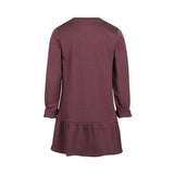 Ribbed A-Line Dress (Eggplant)> Koko Noko