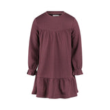 Ribbed A-Line Dress (Eggplant)> Koko Noko