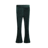 Green Velvet Flared Trousers > Koko Noko