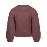 Purple Knit Sweater > Koko Noko