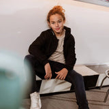 Black Zip Hoodie > No Way Monday