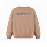 Camel Sweatshirt > No Way Monday (Amphora)