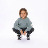 P E A K Performance Sweatshirt Blue-Green > No Way Monday (pockets)in 10, 12 and 14 years
