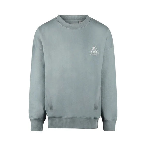 P E A K Performance Sweatshirt Blue-Green > No Way Monday (pockets)