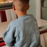 P E A K Performance Sweatshirt Blue-Green > No Way Monday (pockets)in 10, 12 and 14 years