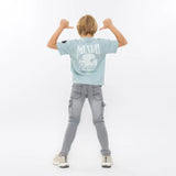 Light Blue Miami Tee > No Way Monday (7-14 years)