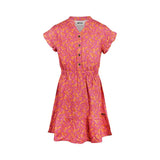 Dress in Fuchsia & Soft Orange Flowers > No Way Monday
