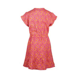 Dress in Fuchsia & Soft Orange Flowers > No Way Monday