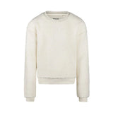 Off White Fluffy Sweater > No Way Monday