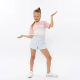 Pink-Blue Ombre New York Tee > Girl's No Way Monday in 8 years.