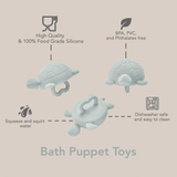 Noüka Bath Puppet Toys - Calm Waters