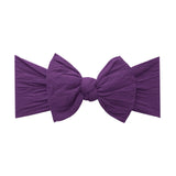 Plum Classic Knot Headband > Baby Bling Bows