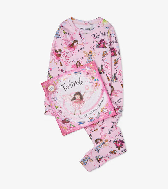 Twinkle - Two Piece Pajama and Book - Books to Bed by Hatley in sizes 3, 4 and 7 years