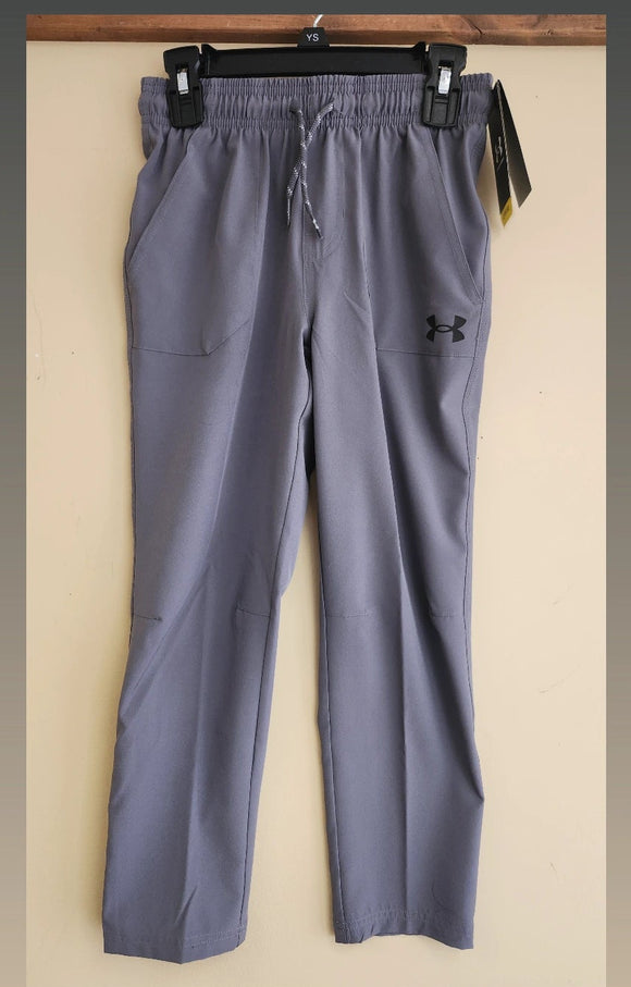 Stretch Tech Pants 7/8, 10/12 & 12/14 (Titan Grey) > UNDER ARMOUR ™️