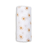 Suns Cotton Muslin Swaddle Blanket > Lulujo