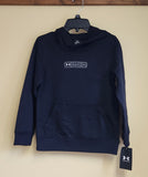 Black UA Ode Fleece Hoodie (in sizes 8-16) > UNDER ARMOUR ™️