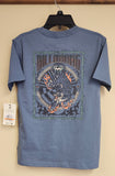 Billibong Inferno Tiger S/S T-shirt > China Blue