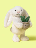 Jellycat® > Cream Bunny with Plant