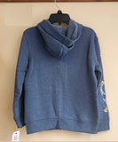 Billibong Arch Full Zip Hoodie > China Blue Heather