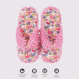 Spa Day Fuzzy Flip Flop Adult Snoozies Slippers- 4 Colours