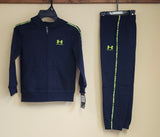 Black Taping UA Zip Hoodie Set 4-7yrs  > UNDER ARMOUR ™️