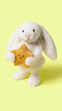 Jellycat® > Cream Bunny with Star