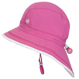Pink UV Beach Hat > Calikids (low back brim for extra coverage)