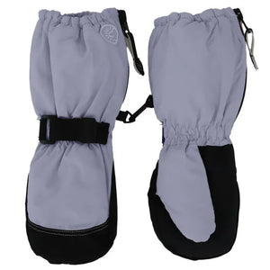 Long Cuff Waterproof Winter Mitts - Lavender > Calikids