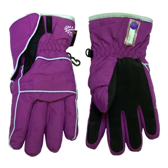 CaliKids Waterproof Winter Gloves > Purple Plum
