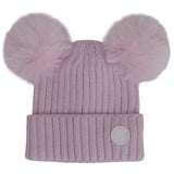Itty Bitty Double Pom Knit Hat > Calikids