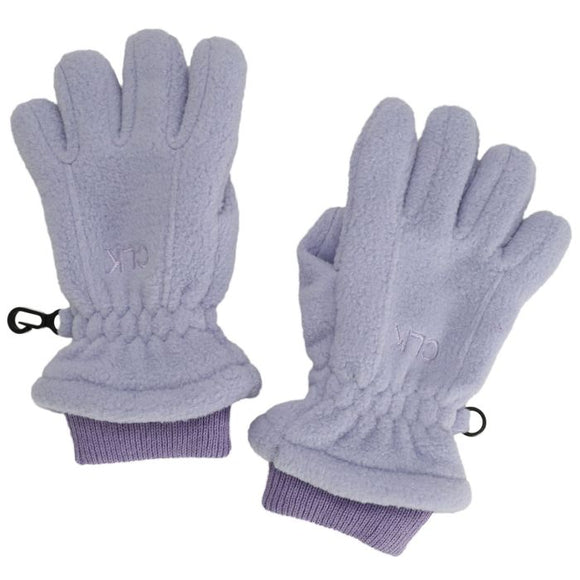 Lavender Fleece Gloves > Calikids