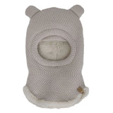 Moon Beam (Cream) 'Soft Touch' Knit Bear Balaclava > Calikids