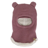 NOSTAGIC ROSE 'Soft Touch' Knit Bear Balaclava > Calikids