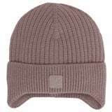 Soft Lined Knit Hat > Calikids in Green & Mocha Taupe