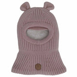 Knit Bear Balaclava > Calikids in Lotus and Mocha
