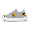 Grey Construction Graphic Knit Shoes > Jan & Jul