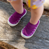 Orchid Purple Breeze Knit Shoes > Jan & Jul