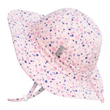 Pink Blossoms Cotton Floppy Hat > Jan & Jul