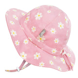 Pink Daisy Cotton Floppy Hat > Jan & Jul
