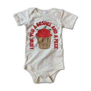 Bushel And A Peck Onesie - Rivet Apparel Co. in 12-18m only