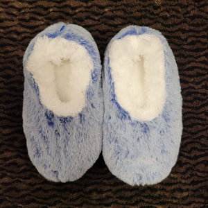 Kid's & Adult Frosty's Faux Fur Blue > Snoozies!