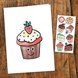 Greeting Card ... Cute & Fun with PiCO Tattoos > Several Options