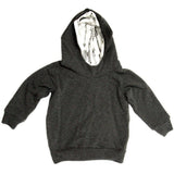 Charcoal Hoodie (Arrows Print) > Portage And Main